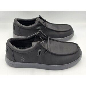 Volcom Chill Womens Size 10 Mens 8 Black Slip-On Composite Toe Safety Work Shoes